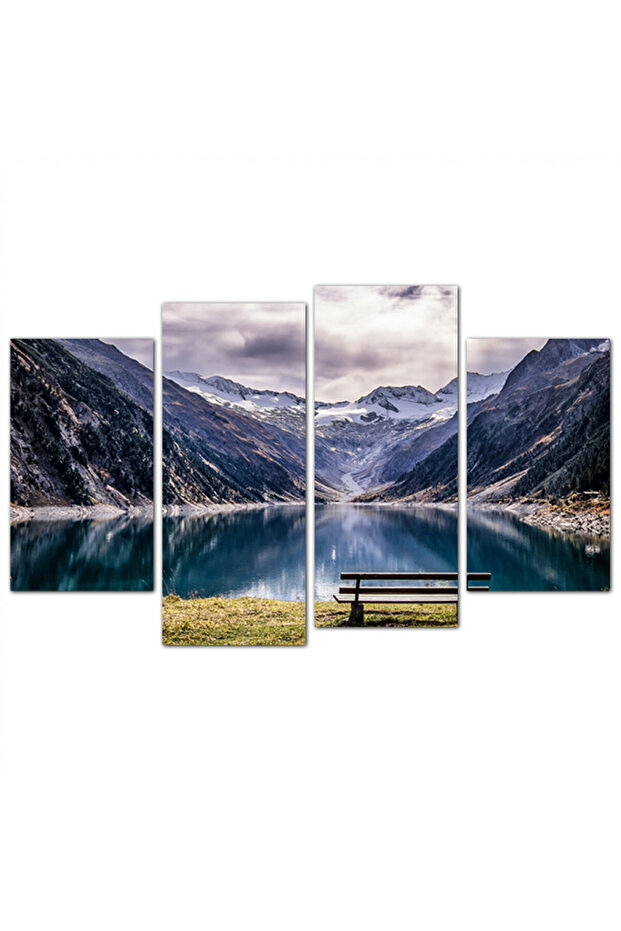 Wall panel - view - 1543 - divided into four pieces - 1