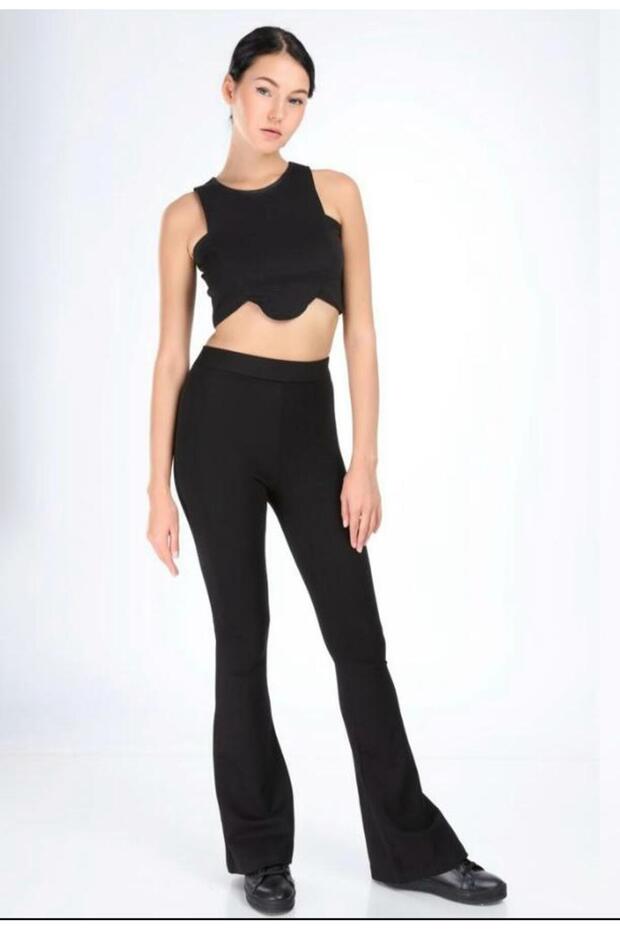 Çelik İspanyol Paça Tayt - 1