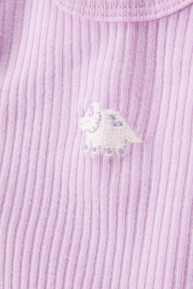 Kız Bebek Mor 3Lü Set - 2