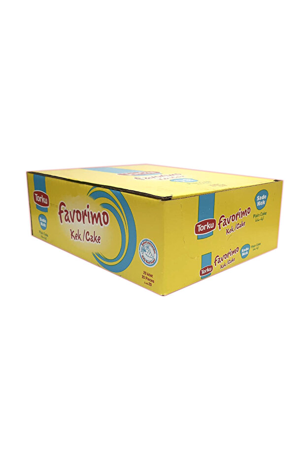 Favorimo Kek Paketi Sade ve Kakaolu 30g X (20+20) 40 Adet - 4