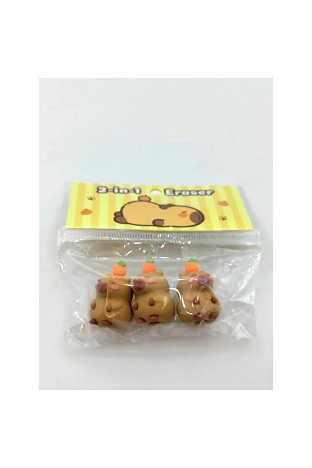 Capy Bara Silgi 3 lü - 3