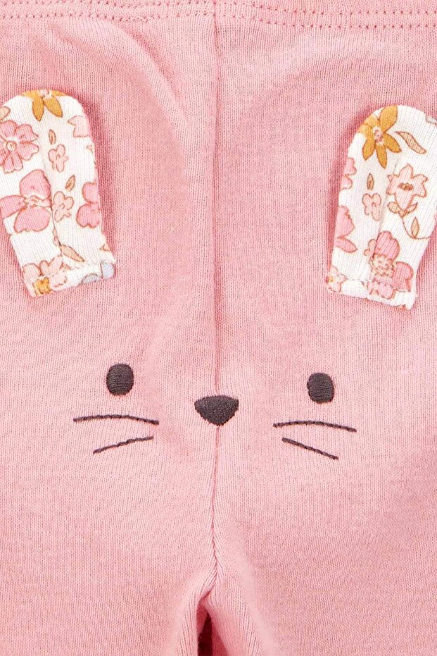 Kız Bebek Pembe 3Lü Set - 4