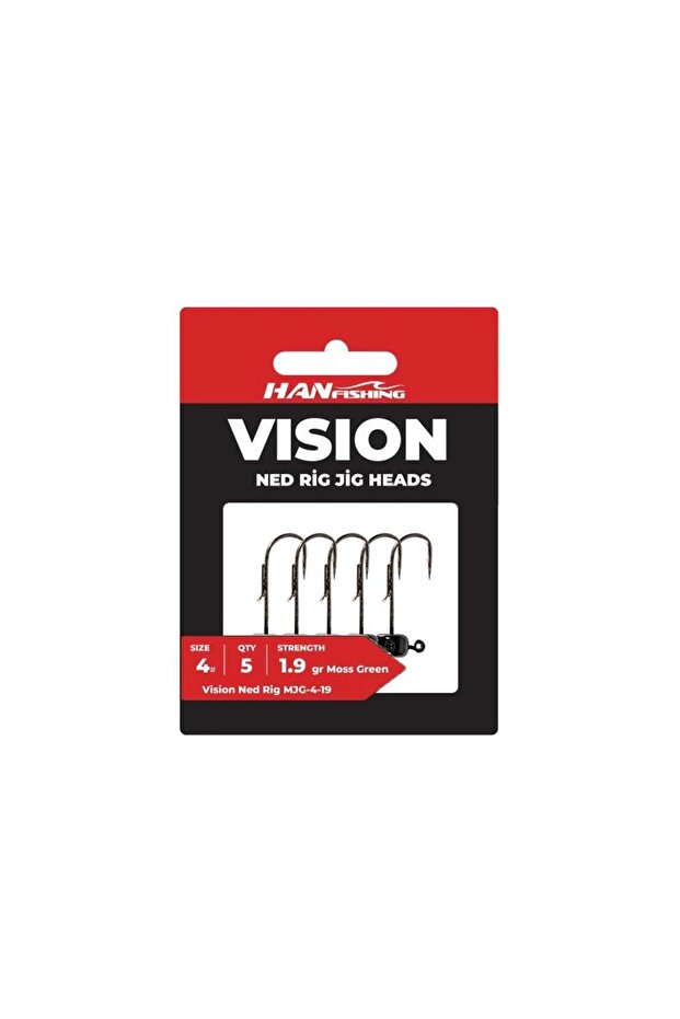 Vision Ned Rig Green Jighead - 2