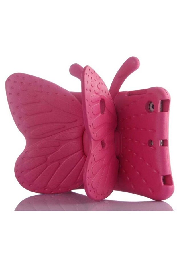 SmartGrist iPad 10.2 Case for Kids, iPad 8th 2020 Case, 3D Cute Cartoon Butterfly Cover Non-Toxic EV