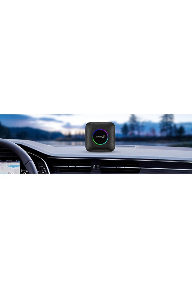 Carlinkit TBox Ambient LED Android 13.0 - 4G/64G Wireless Apple Carplay Android Auto / SIM SD Card - 3