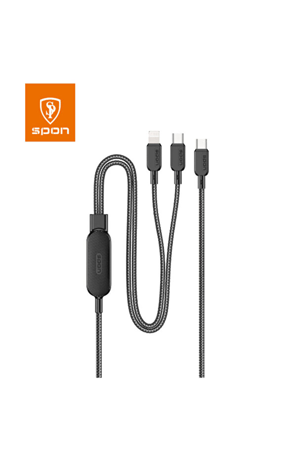 كابل شحن متعدد 1.3 متر - 2