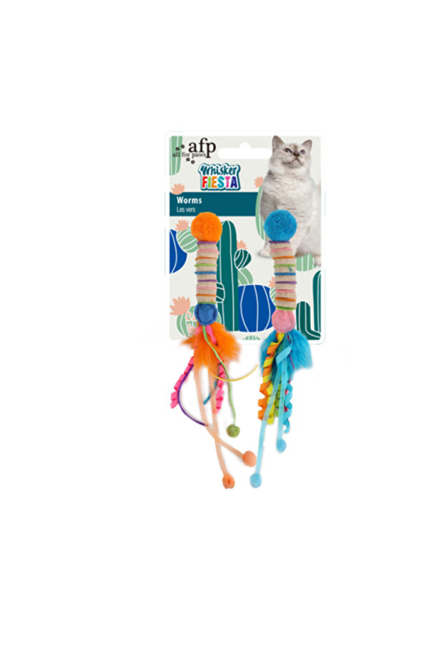 Whisker Fiesta - Worm 2pcs