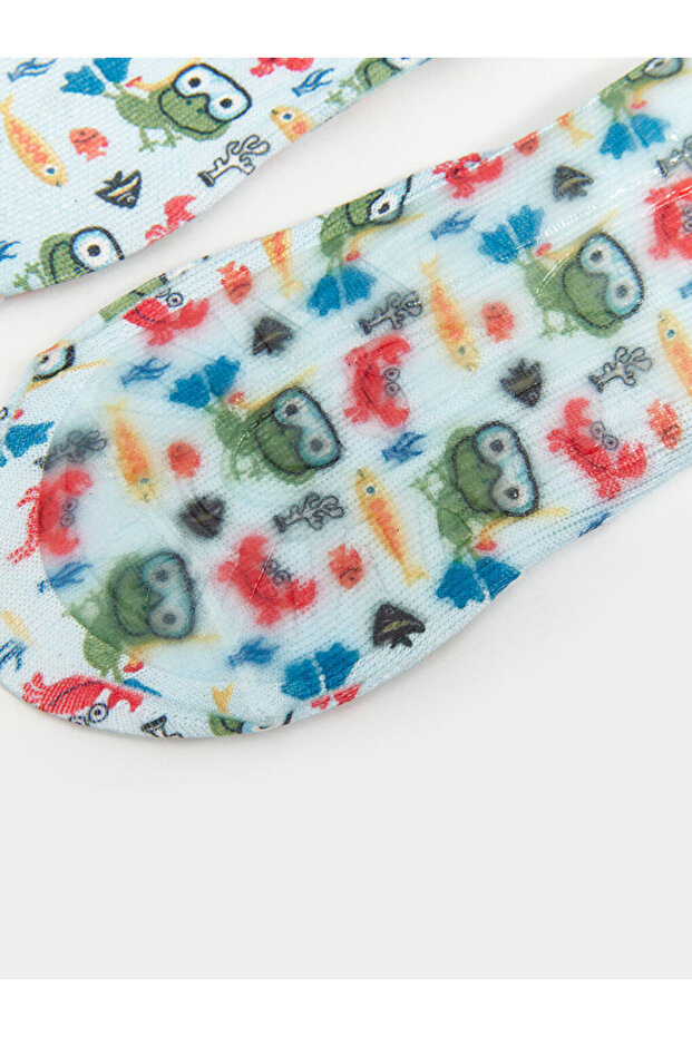 Sparkling Choices from Shining Store |   Patterned Boy's Booties Socks - 5