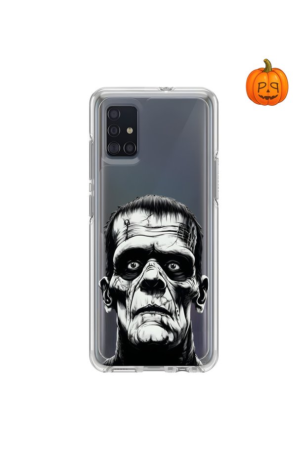 Dali Design Samsung Galaxy A51 Compatible Transparent Case Horror 6 Design