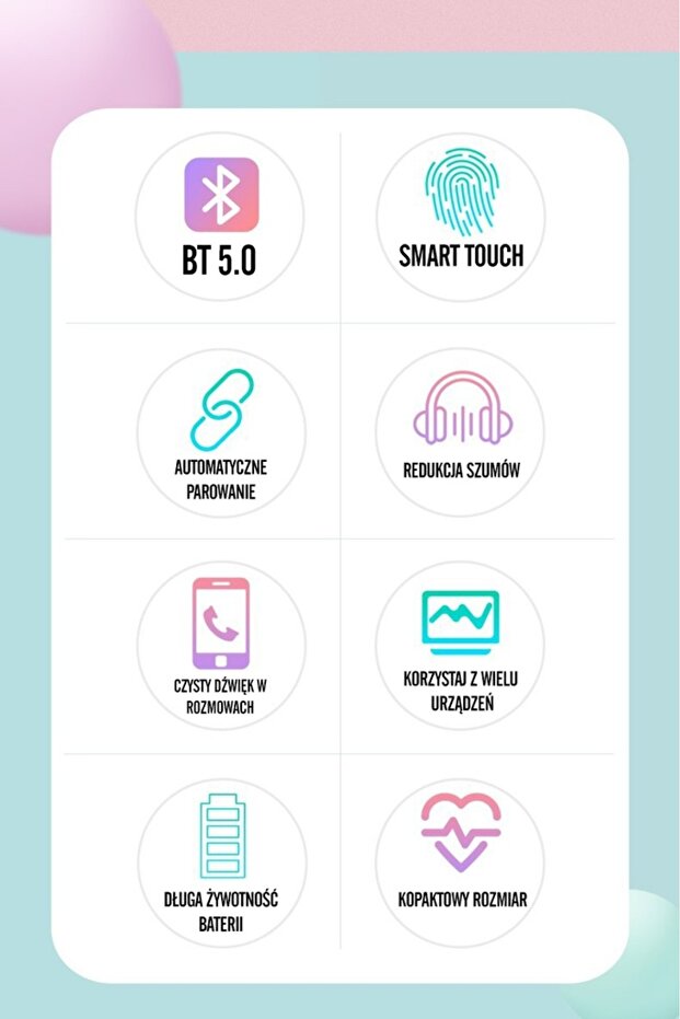 Căști wireless Pro 6 BLUETOOTH 5.2 - 5