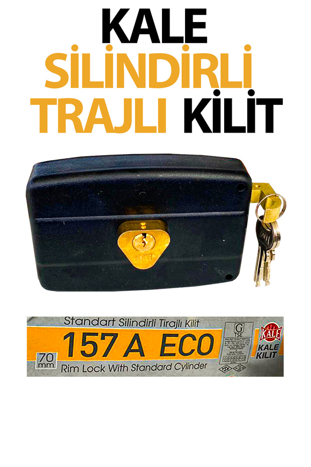 Standard Cylinder Trajli Lock Castle 157 a Eco