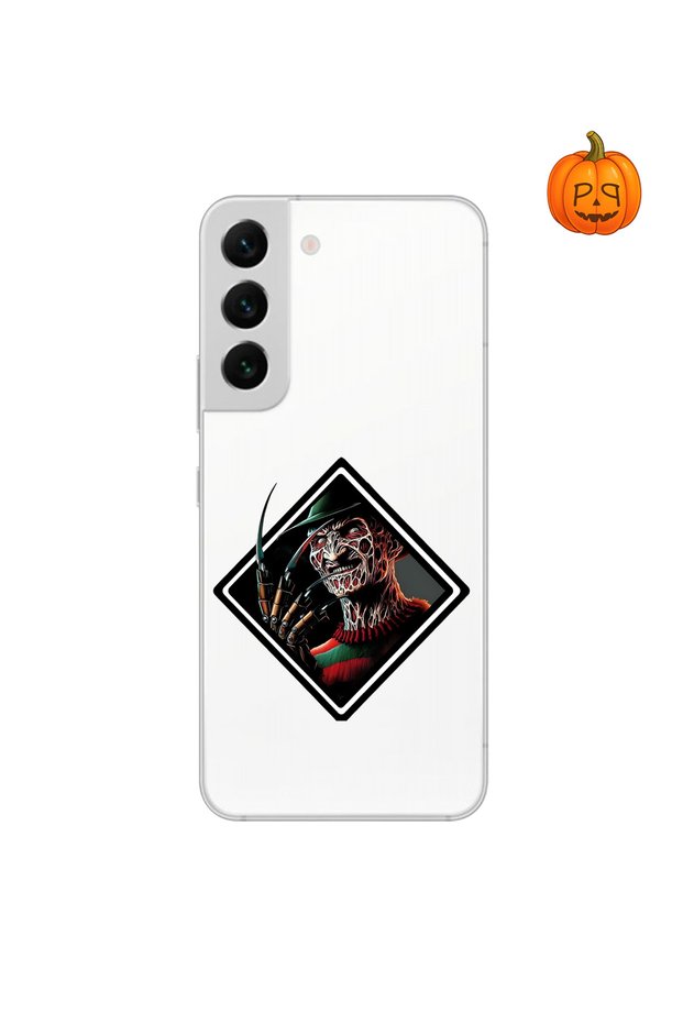 Dali Design Samsung Galaxy S22Plus Compatible Transparent Case Horror 2 Design