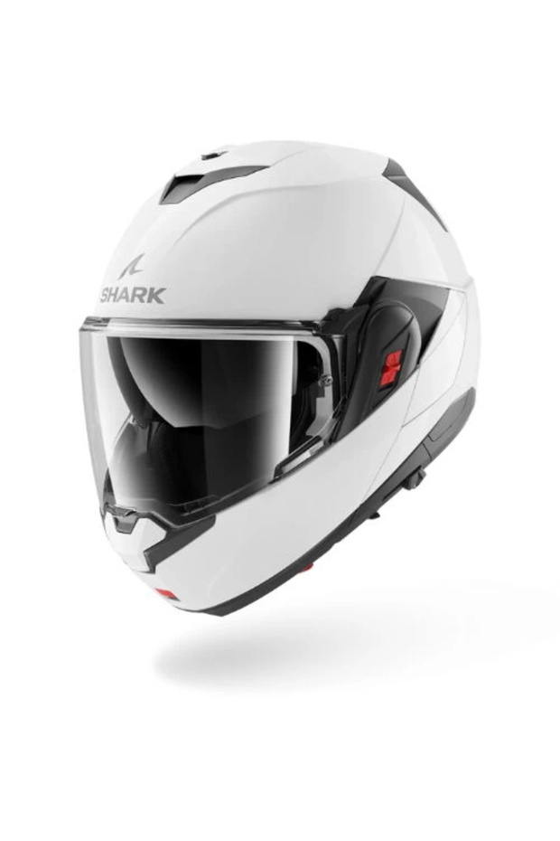 Kask Oxo Blank Beyaz Çene Açılır - 1
