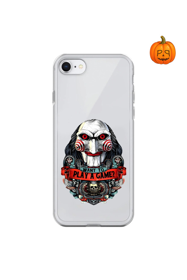 Dali Design iPhone 6S Compatible Transparent Case Horror 7 Designs