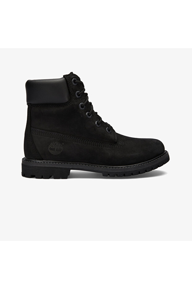 Premium 6 Inch Lace up Women's Black Boots