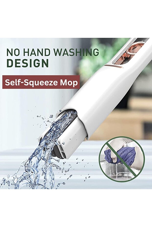 ممسحة صغيرة | ذاتية الضغط، محمولة، إسفنجة بولي يوريثان عالية الامتصاص، للمساحات الصغيرة - 3