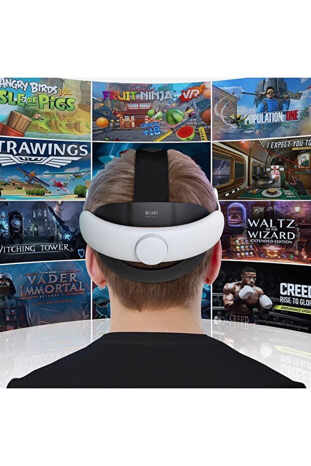 Upgraded Elite Head Strap Compatible with Quest 2 Accessories for Enhanced Support and C - 8