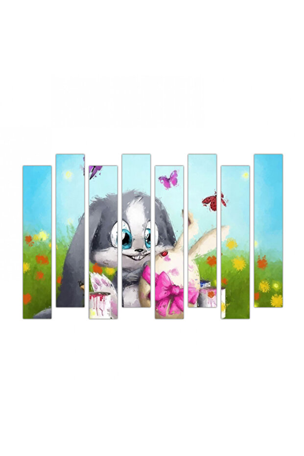 لوحه جداريه لغرف الأطفال -kids9 - مقسمه ثمانية قطع