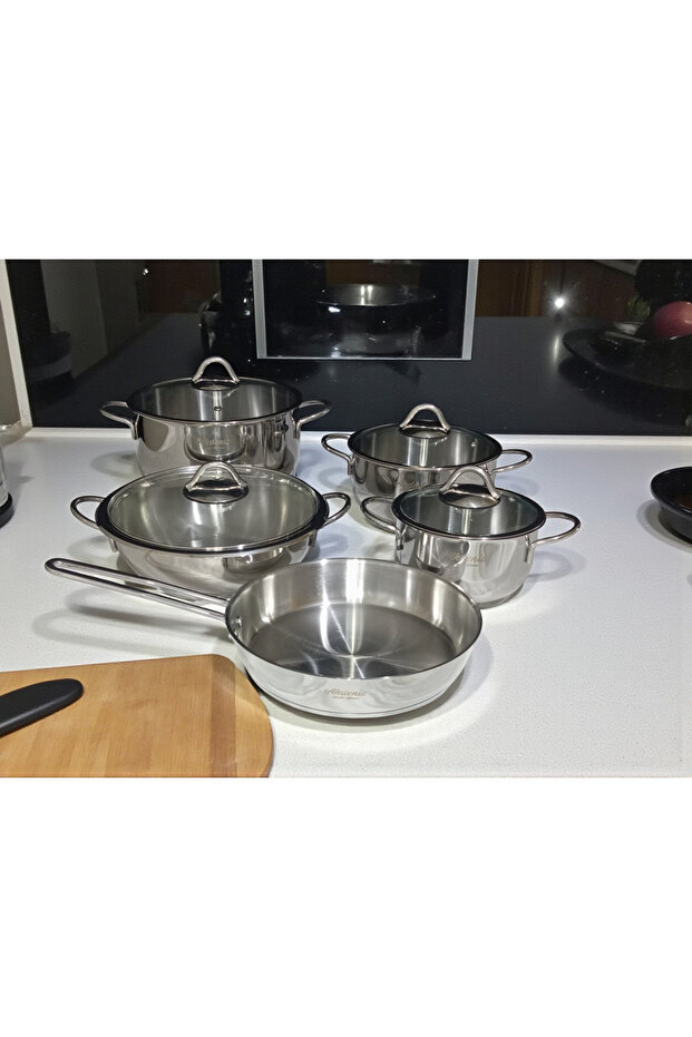 Linda 9 Parça Çelik Set - 2