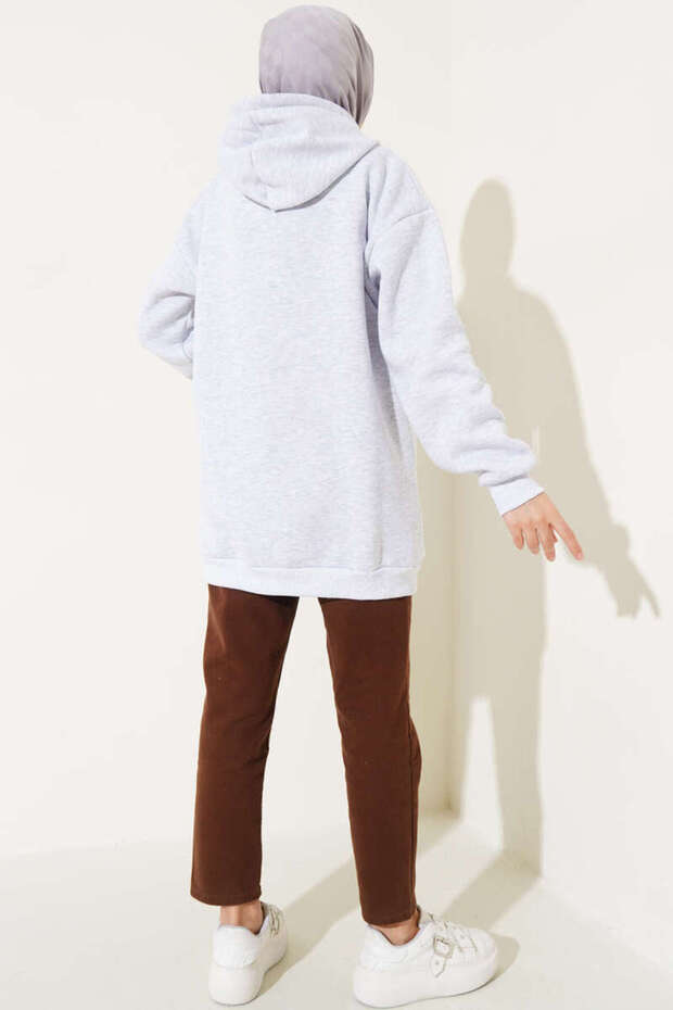 Three Thread Half Snap Sweatshirt - 4