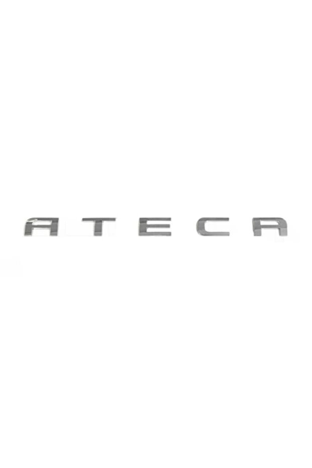 حروف كروم لصندوق السيارة 'ATECA' متوافقة مع موديلات 2017>2020