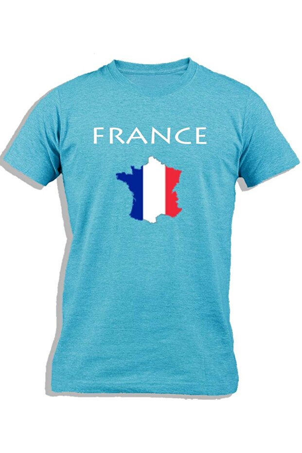 FRANCE MAP FLAG