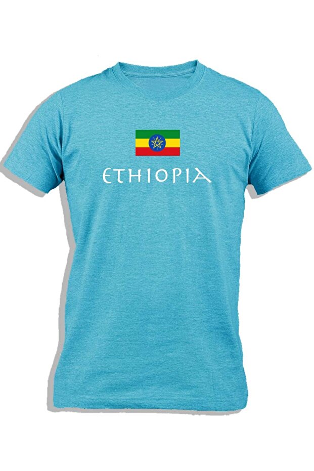 ETHIOPIA WITH FLAG