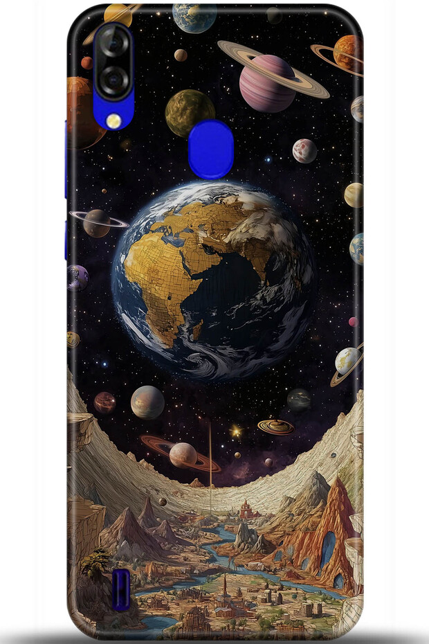 P13 Blue Plus Case Hd Printed Case - I Am Defenseless 5758