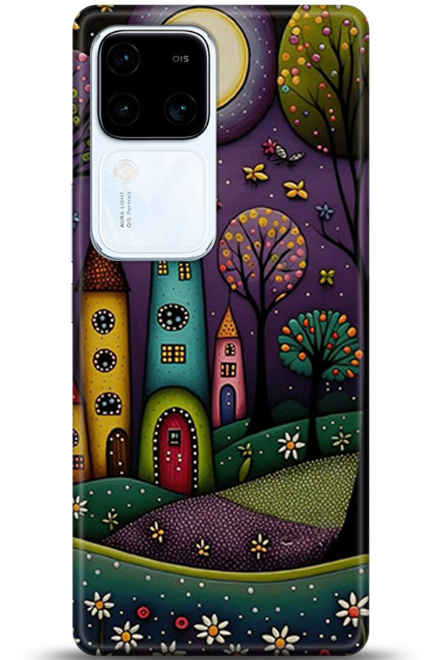 Vivo V30 Case Hd Printed Case - Keep Following 5704