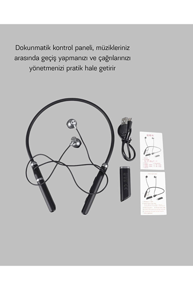 Bluetooth 5.0 ANC Kulaklık – Dokunmatik Kontrol, Kristal Netliğinde Mikrofonlu - 3