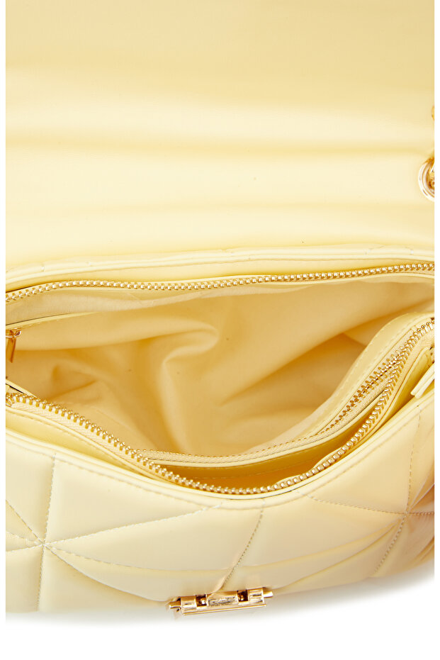 Sarı Kadın Çanta - 5