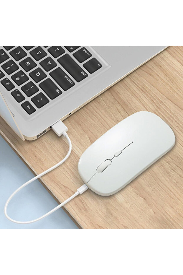 Wireless Bluetooth Computer Mouse with Radio Band - CTMM (Green) - 11