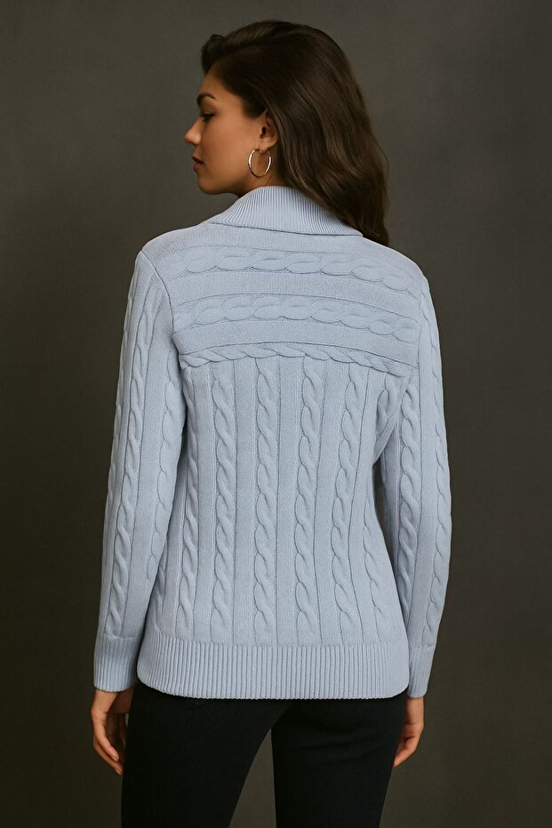 Triko Kruvaze Hırka - 2