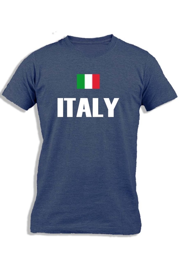 ITALY WITH FLAG