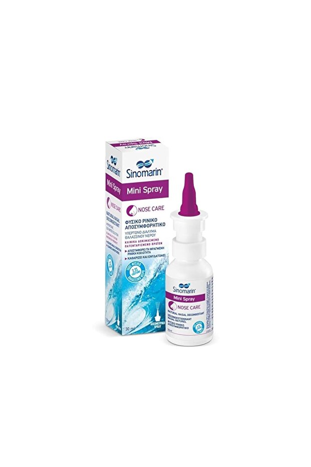 SINOMARIN MINI SPRAY HYPERTONIC SEA WATER SOLUTION 30ML