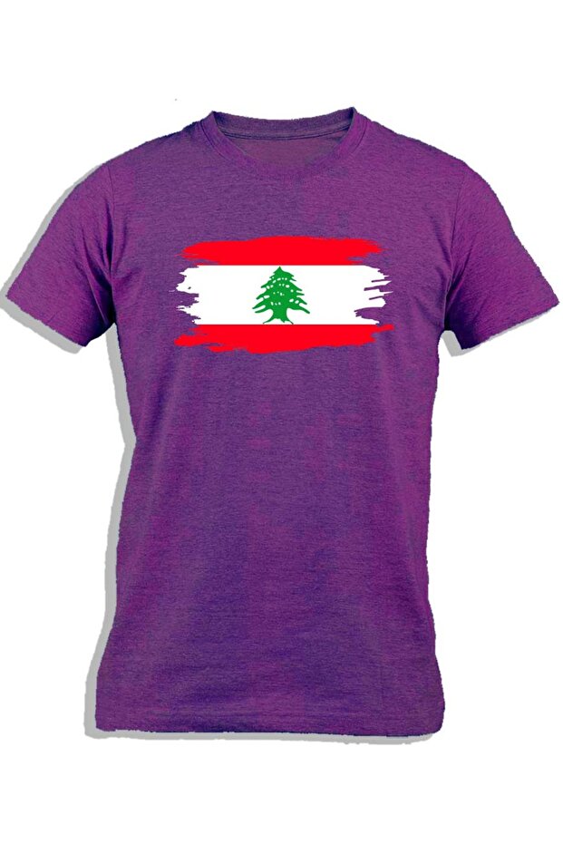 LEBANON PAINTED FLAG