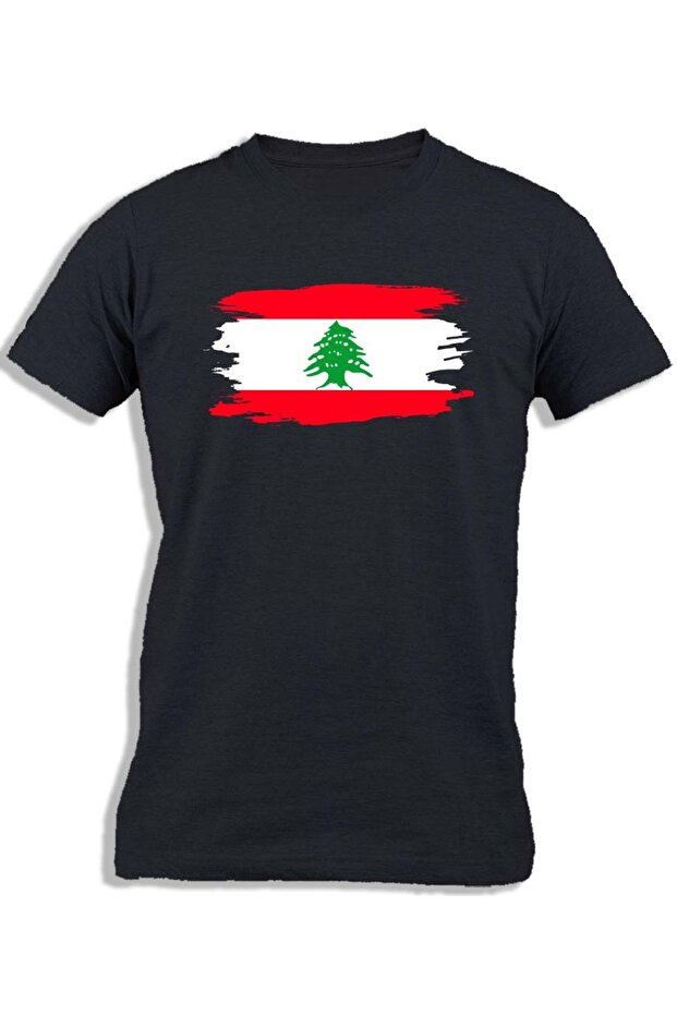 LEBANON PAINTED FLAG