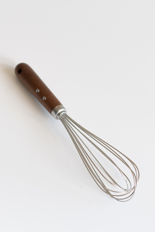 Acacia Handle Stainless Steel Whisk