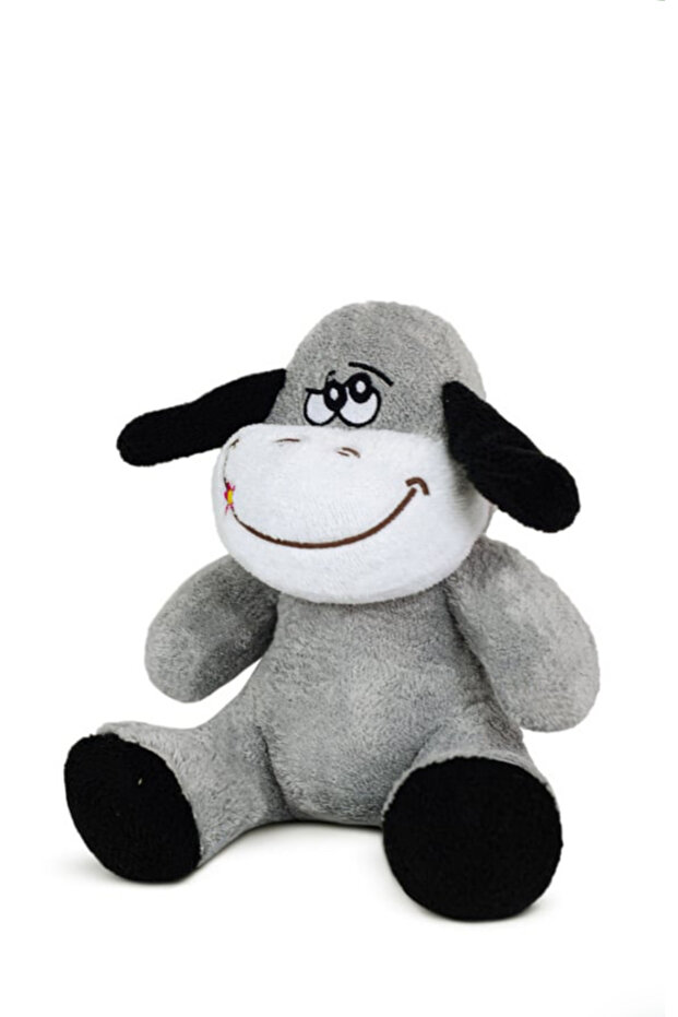 Cute Grey Plush Donkey Toy – Soft Stuffed Plush Toy, Gift for Kids (25 cm)