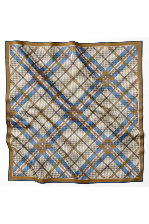 Eșarfă de mătase - 9247D-01 - Tivil - 1