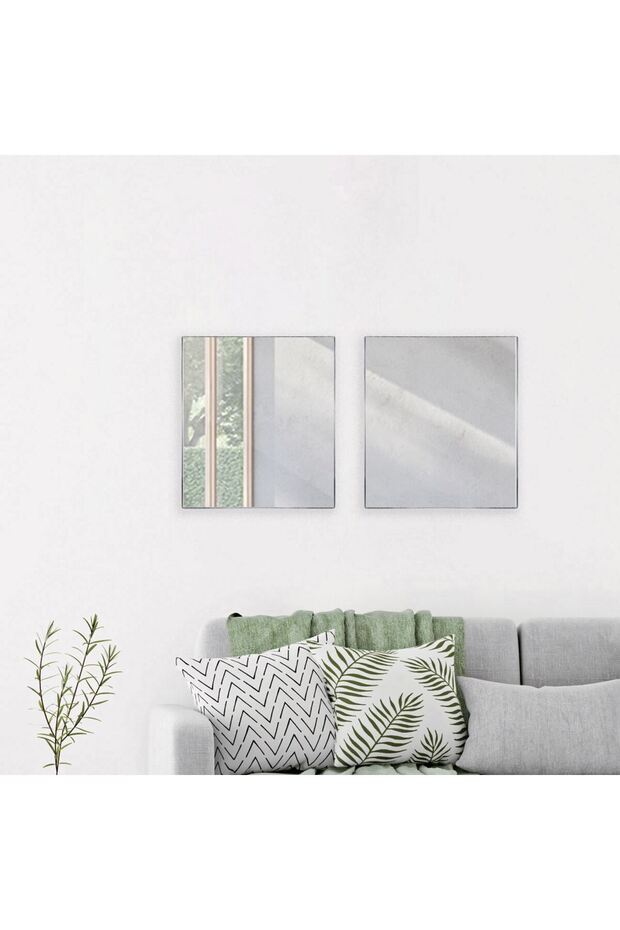 Rectangular Decorative Mirrors 21x30cm - 2pcs - 2