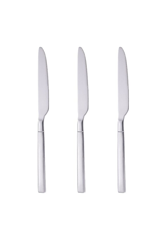 Stainless Steel Table Knives "Basic" 23cm - 3pcs - 1