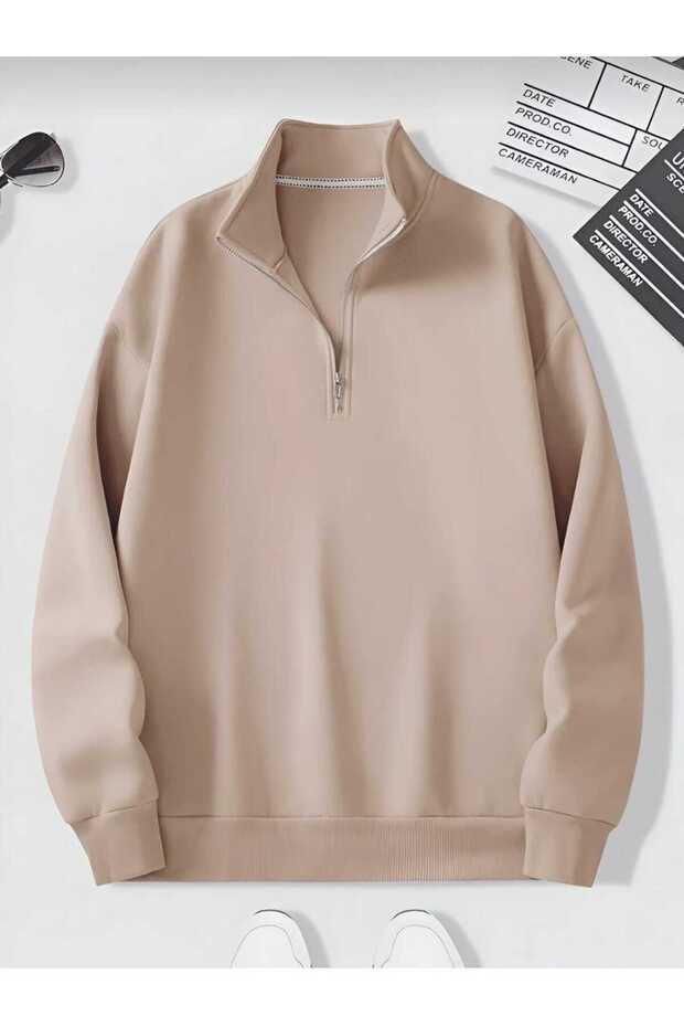 Dikyaka Bej Sweatshirt