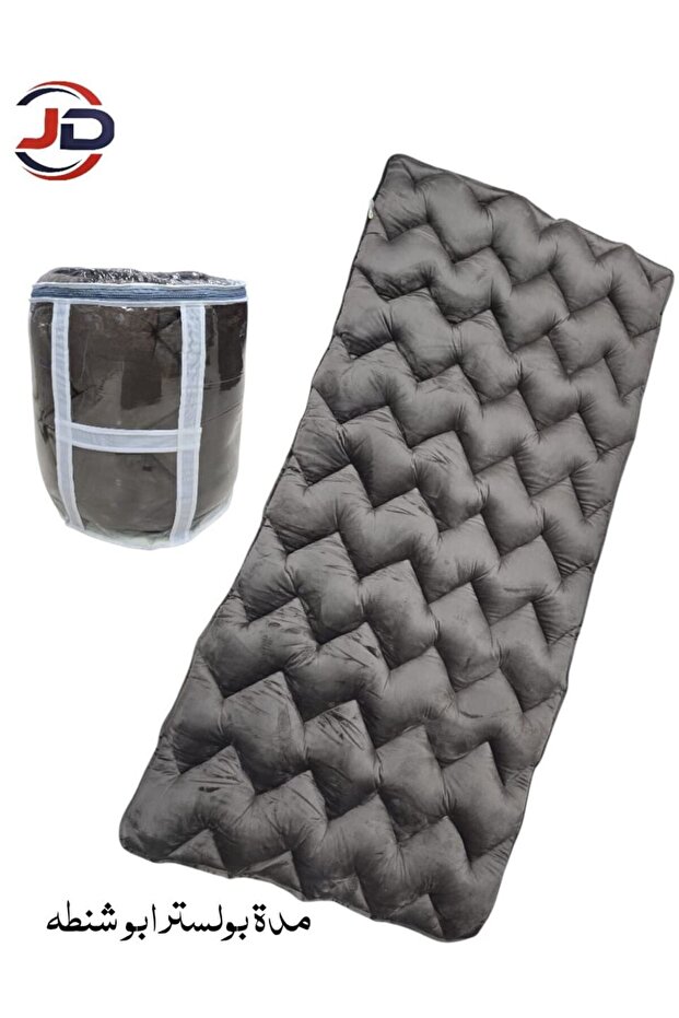Modern floor mat with unique and elegant design, computer stitched and packed, size 90*190cm, soft batting filling and velvet outer fabric - 1