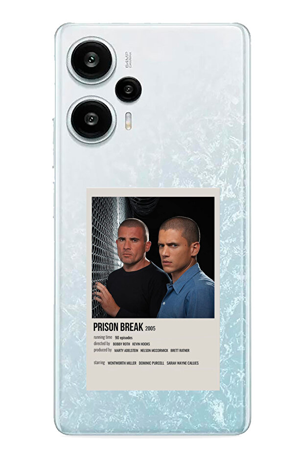حافظة سيليكون مطبوعة بتصميم Prison Break متوافقة مع POCO F5 - 1