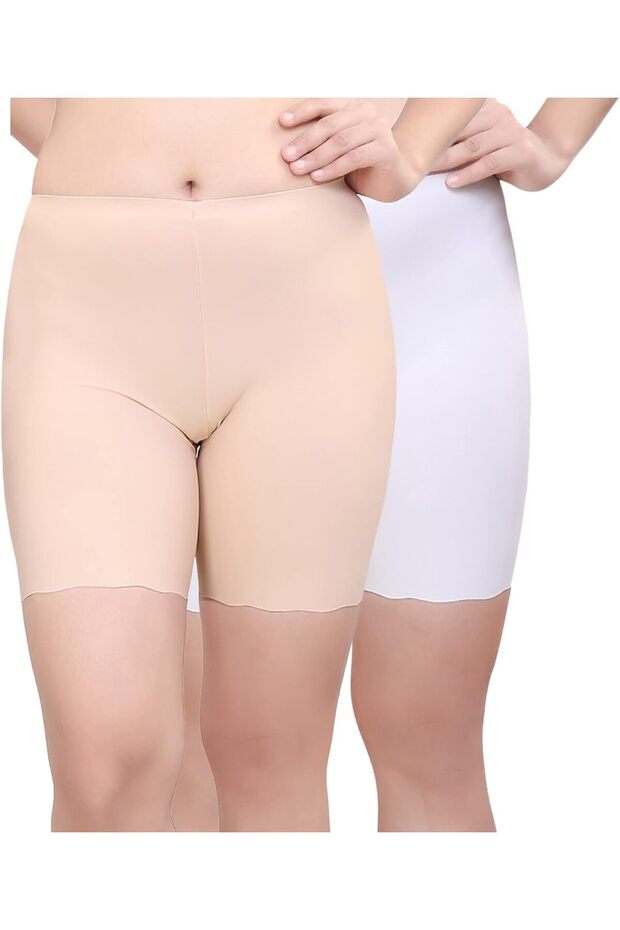 Women's/Girl's Seamless Smooth Ice Silk Boyshort Cycling Shorts Yoga Shorts Under Skirt Shorts