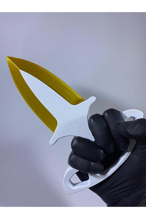 3D baskı plastik bıça.k bundle ( karam.bit, kel.ebek, dagger ) - 2