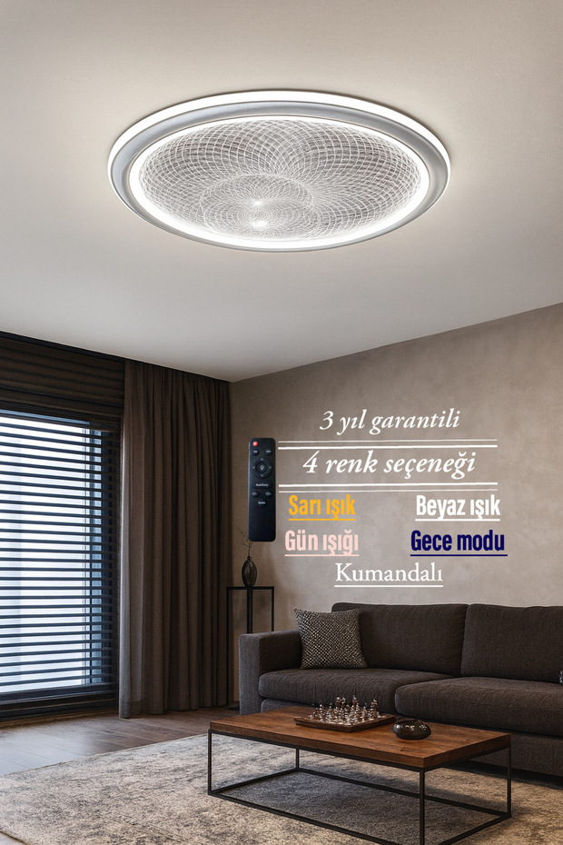 Lucent Modern Optik Desen Plafonyer Avize - 4
