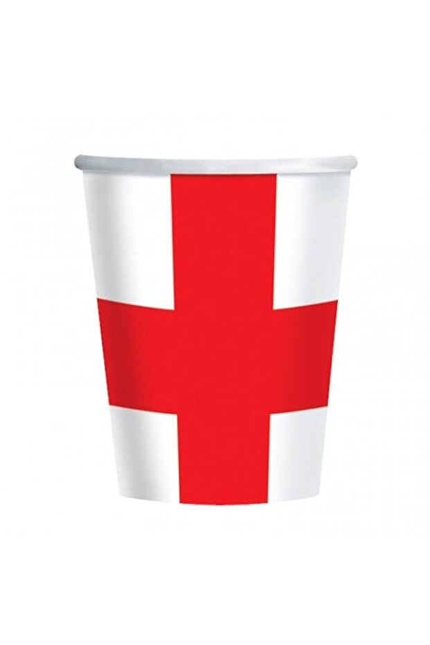 amscan St George's England Flag Paper Cups