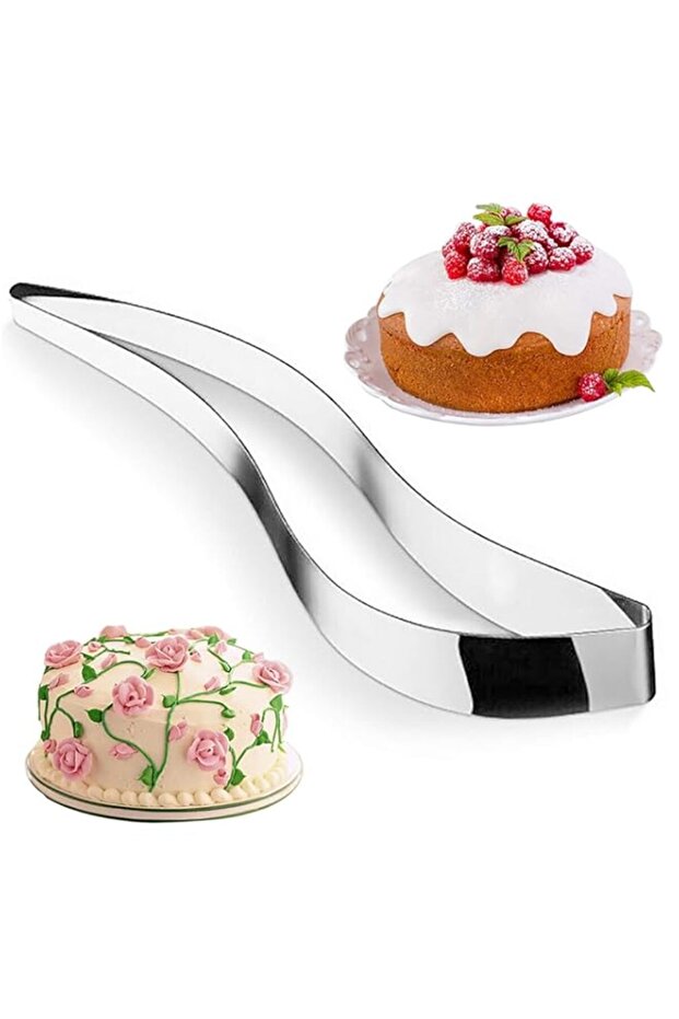 Adjustable Stainless Steel Cake Slicer and Divider Tool - Easy Cake, Pie & Pastry Cutter with Even Slice Guide - Durable Dessert Server for Ideal Portioning